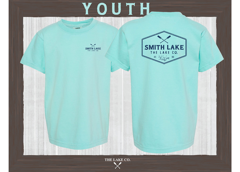 Thumbnail: YOUTH Crossed Oars - Chalky Mint