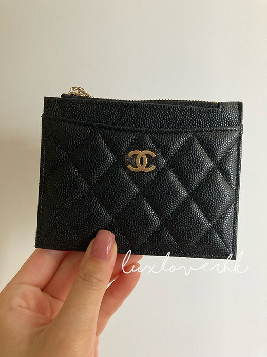 Chanel classic zipper cardholder 🤍 | luxloverhk