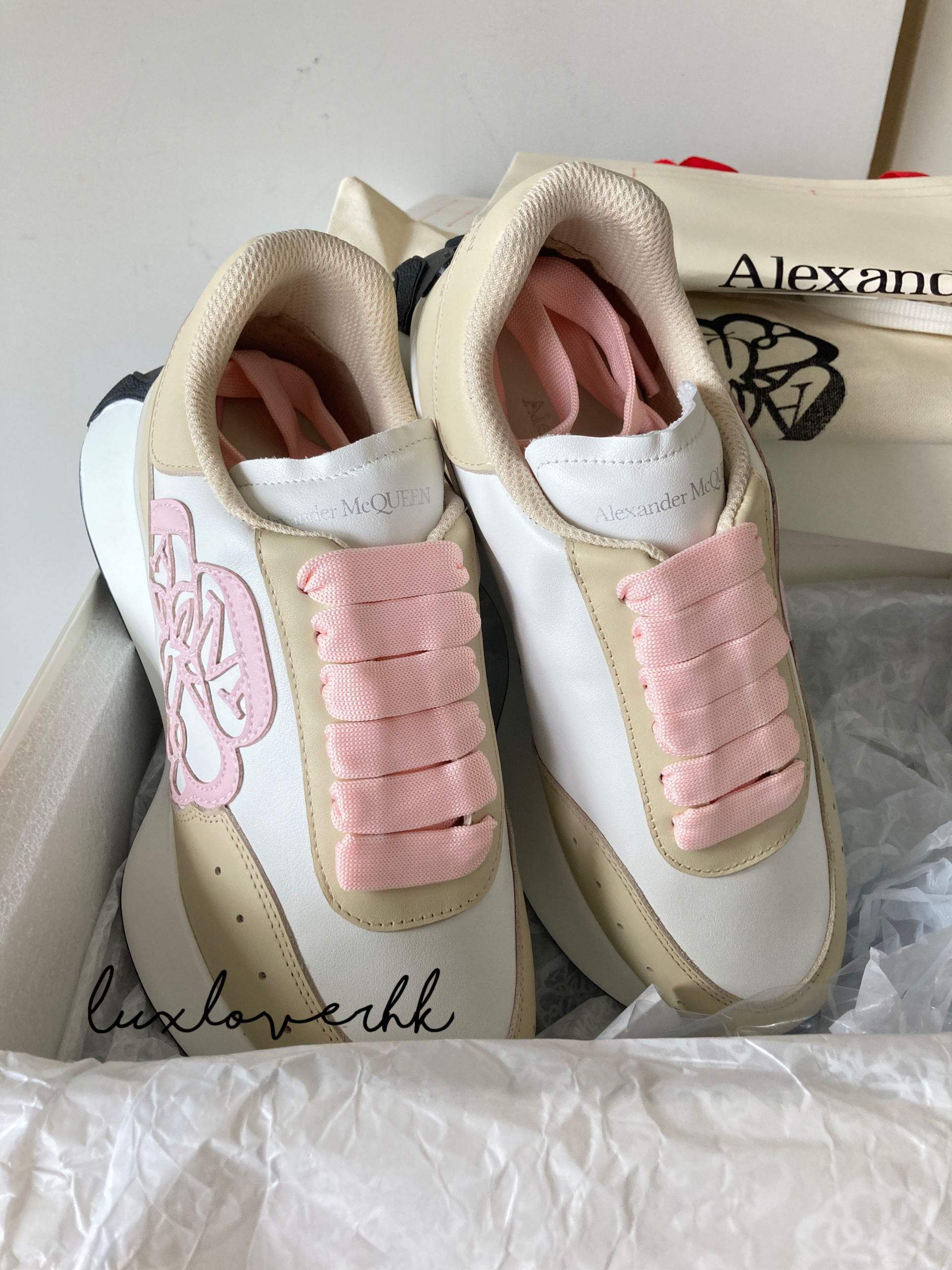 MCQ MC Queen Sprint Runner embossed two-tone sneaker