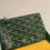 Thumbnail: Goyard Sénat Mini Pouch coins bag - Green