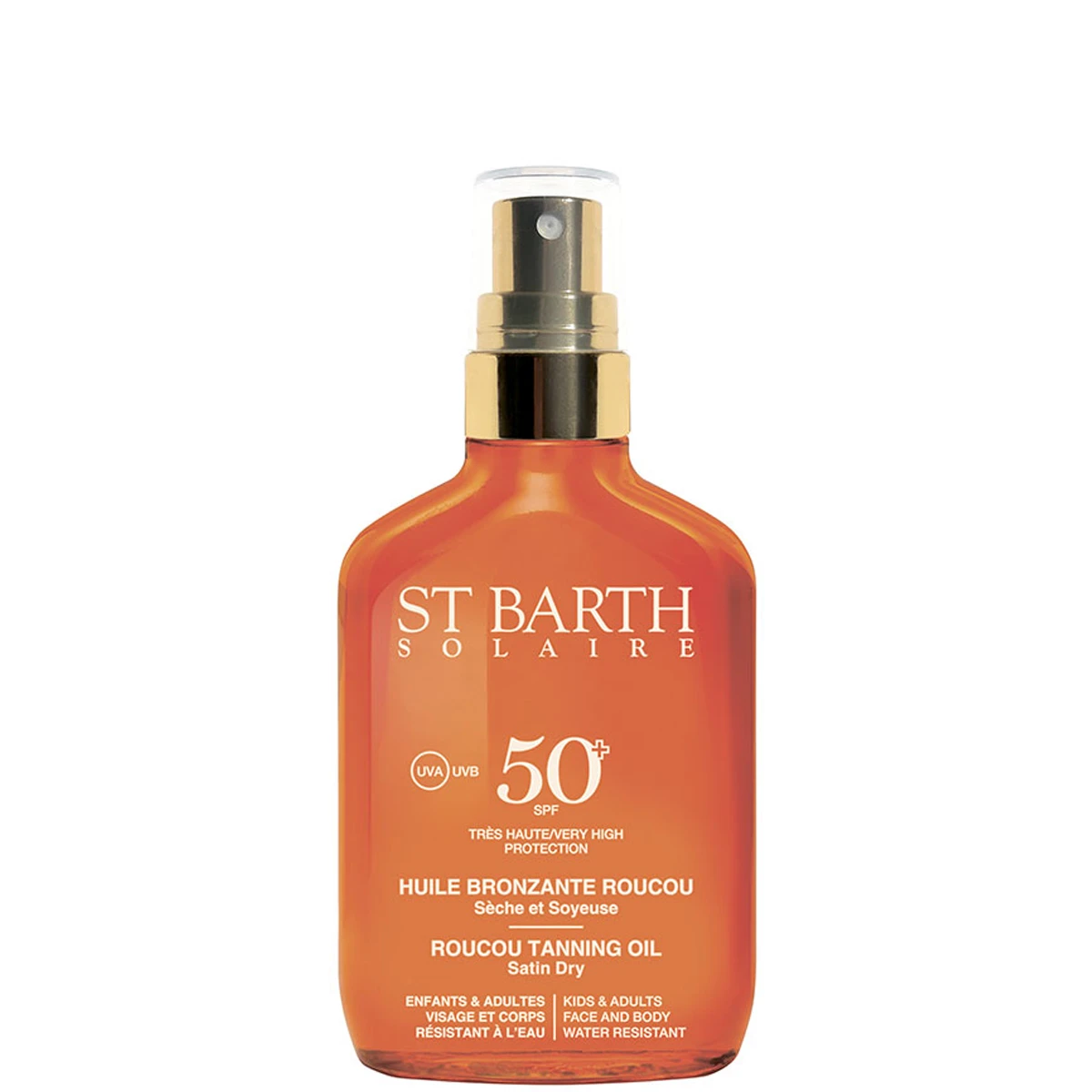 ST.BARTH Сухое масло помадного дерева SPF50+