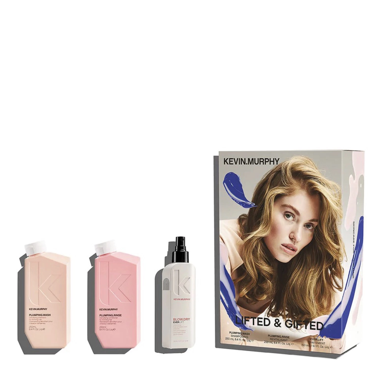KEVIN.MURPHY Шампунь + бальзам + спрей для объемной укладки