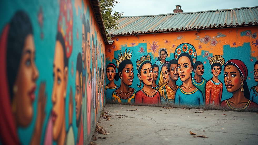 Exploring Cultural Connections Through Art and Music
