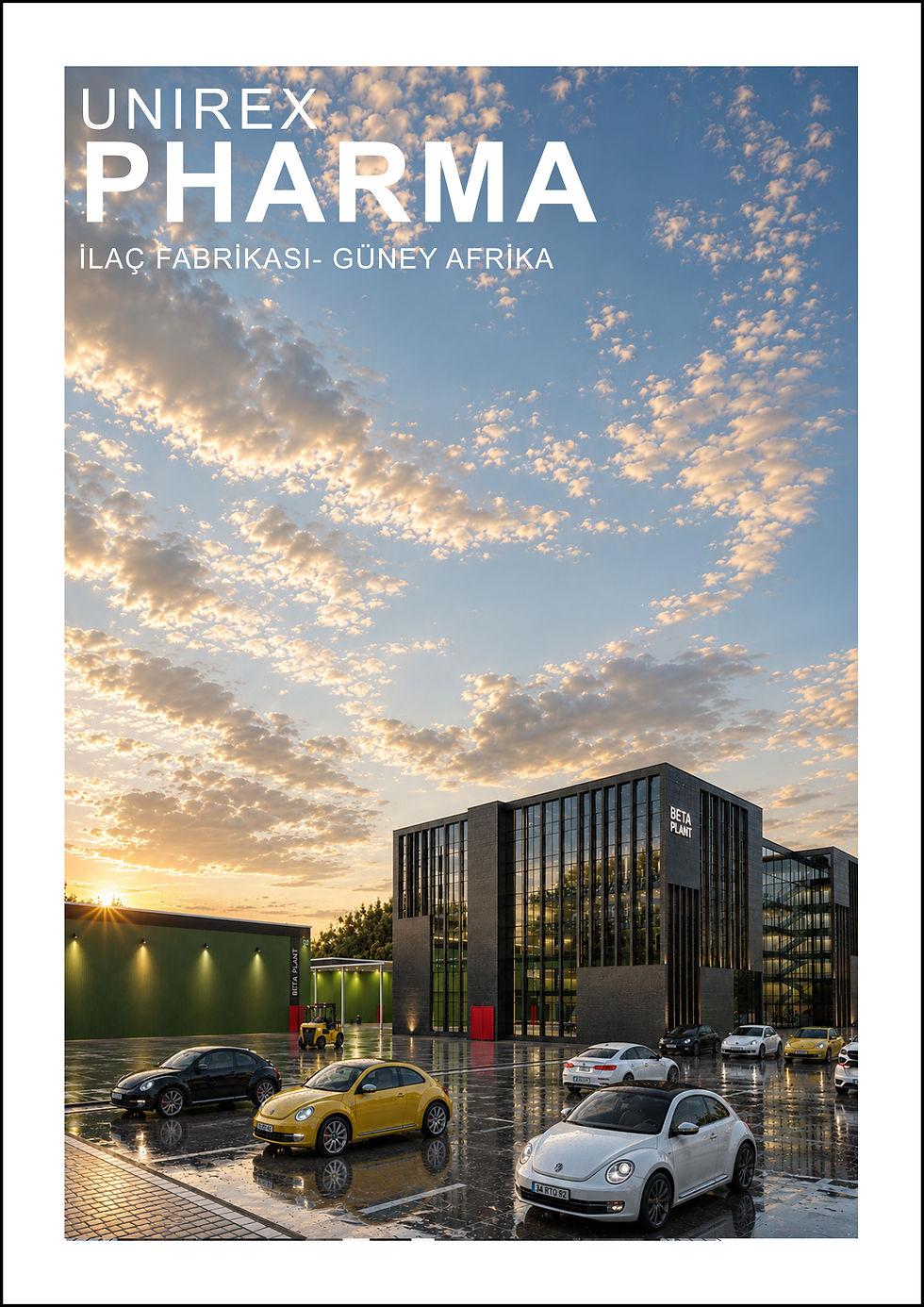 Unirex Pharma İlaç Fabrikası Tasarımı Güney Afrika Türkiye iç mimarlık ofisleri tasarımı
