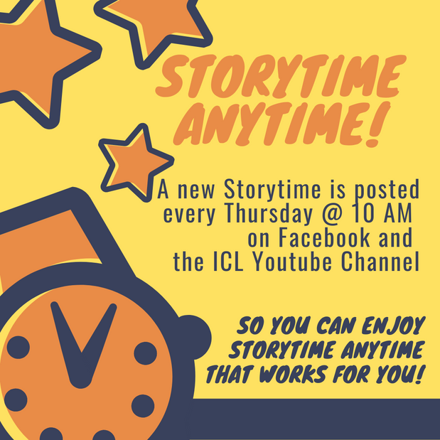Watch Storytime when it fits in your scheudule!