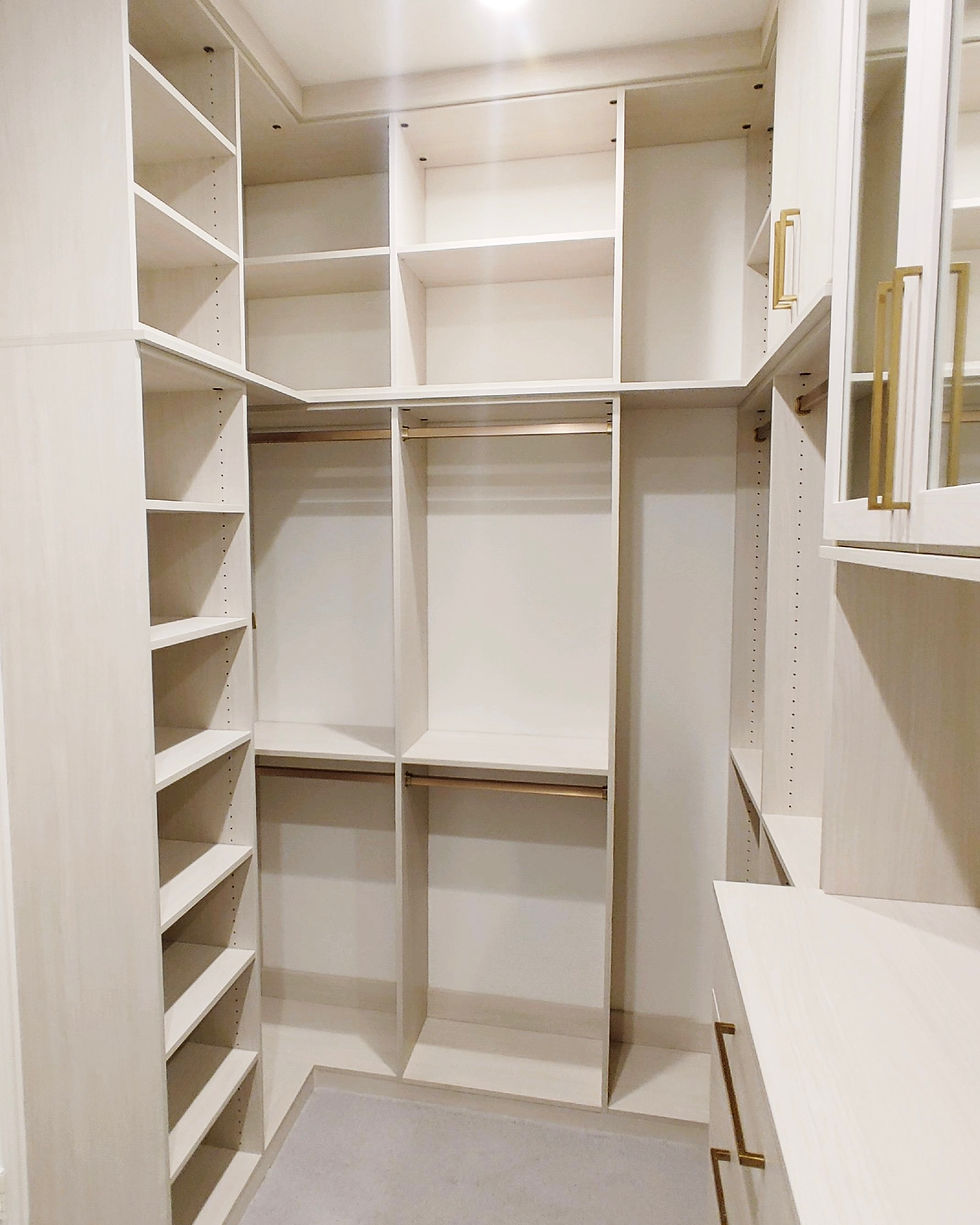 custom primary closet dallas