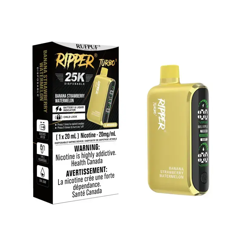 Thumbnail: RIPPER | TURBO 3 25k Disposable Vape 2% Nic