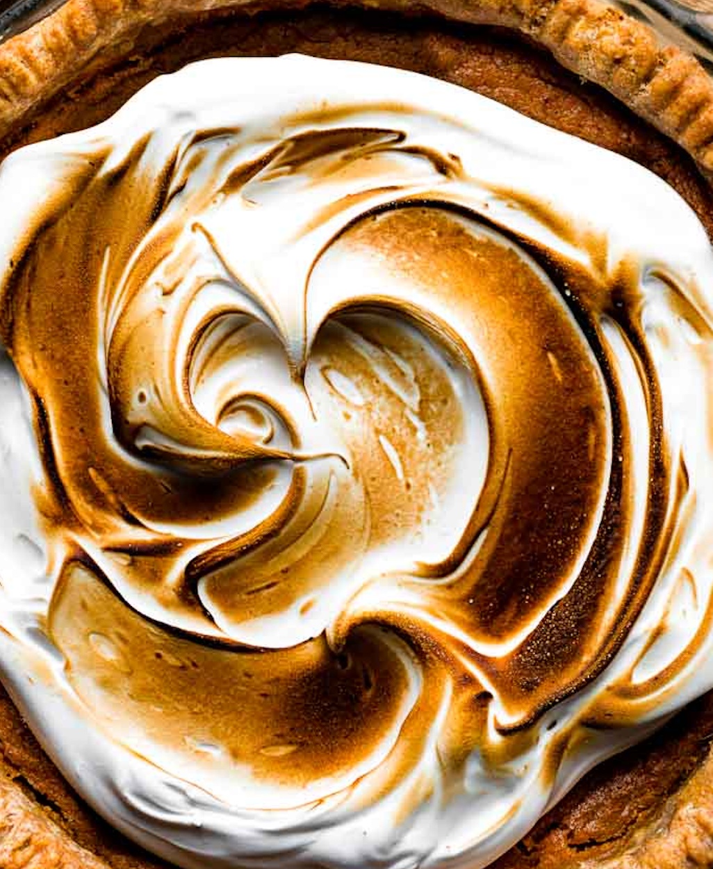 Bourbon Sweet Potato Pie - Whole