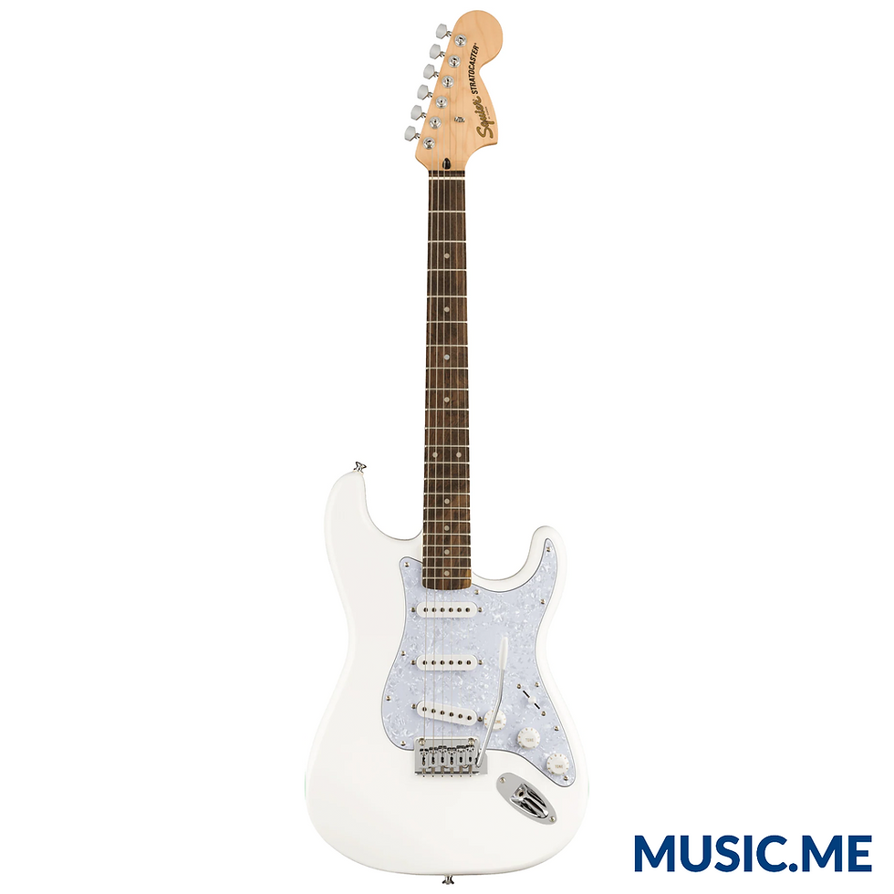 縮圖：Squier FSR Affinity Series Strstocaster, Pearloid Pickguard