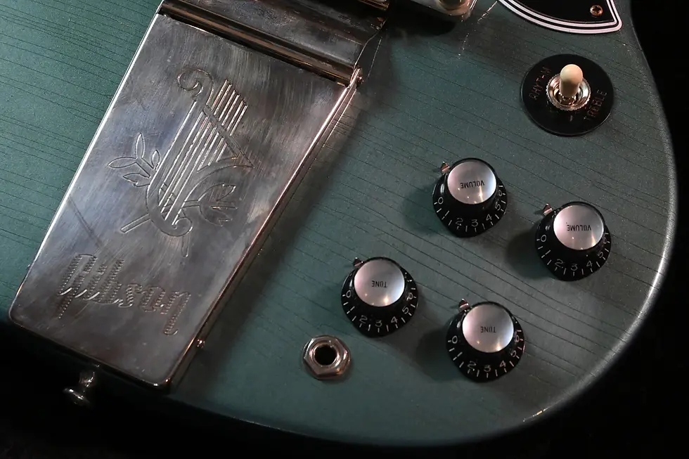 ภาพขนาดย่อ: Gibson 1964 SG Standard Pelham Blue Maestro Murphy Lab Ultra Light Aged