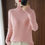 Thumbnail: Stand Collar Sweater  Korean