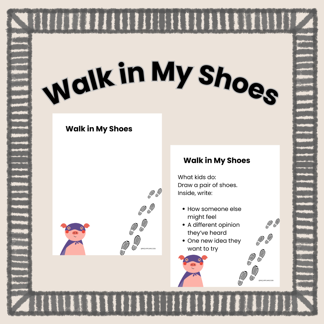Walk in My Shoes: Open-Minded Opal Activity