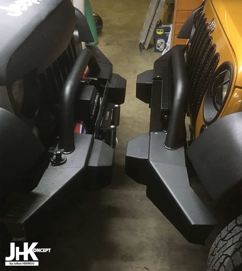 Miniature : PARE CHOCS AV STYLE MOPAR WRANGLER JK