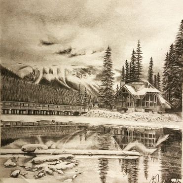 Commissioned for Brandon Tran
Hand drawn with lead
Artist: Jamie Groote