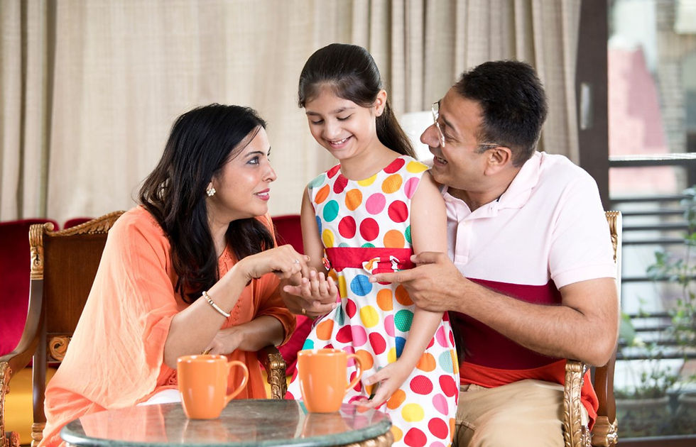 life quotient parents interacting with child. Happy family.