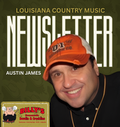 Louisiana Country Music newsletter featuring Austin James interview and Louisiana country music news from September 4, 2026