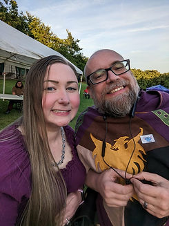 lily axident knighting.jpg