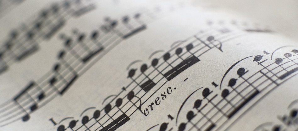 Detail of Sheet Music