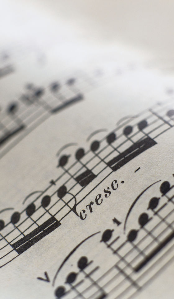 Detail of Sheet Music