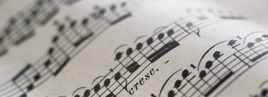 Detail of Sheet Music