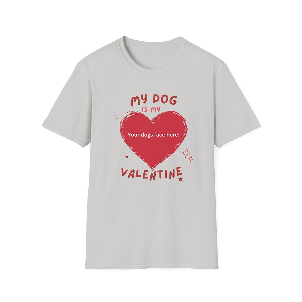 Thumbnail: My Dog is My Valentine Personalized T-Shirt