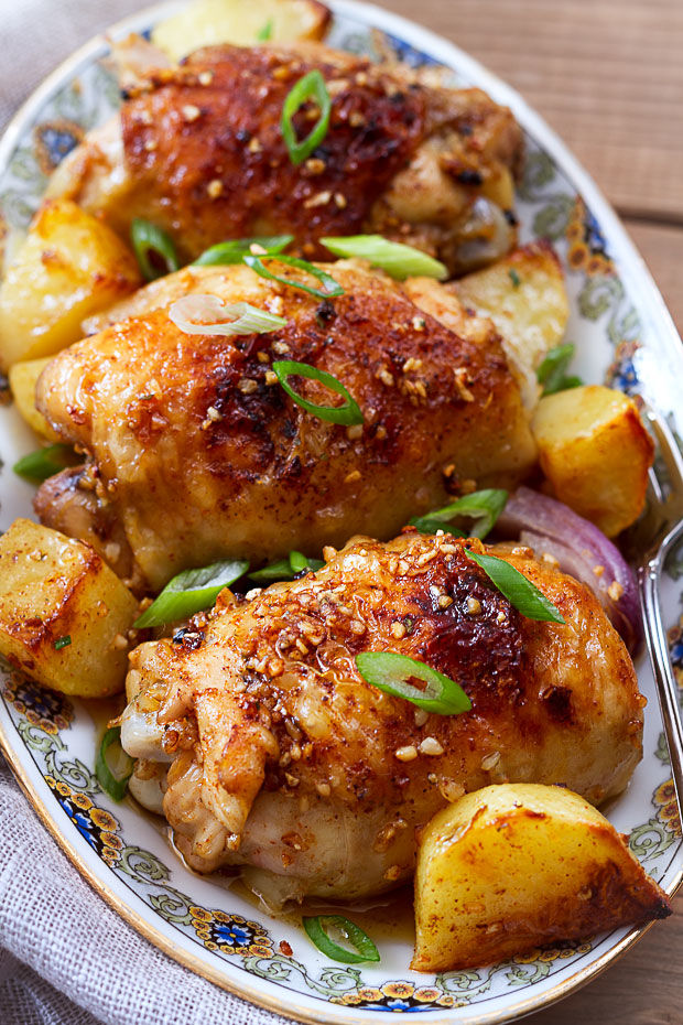Baked Chicken and Potatoes