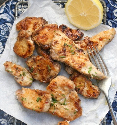 Pan Fried Yellowtail