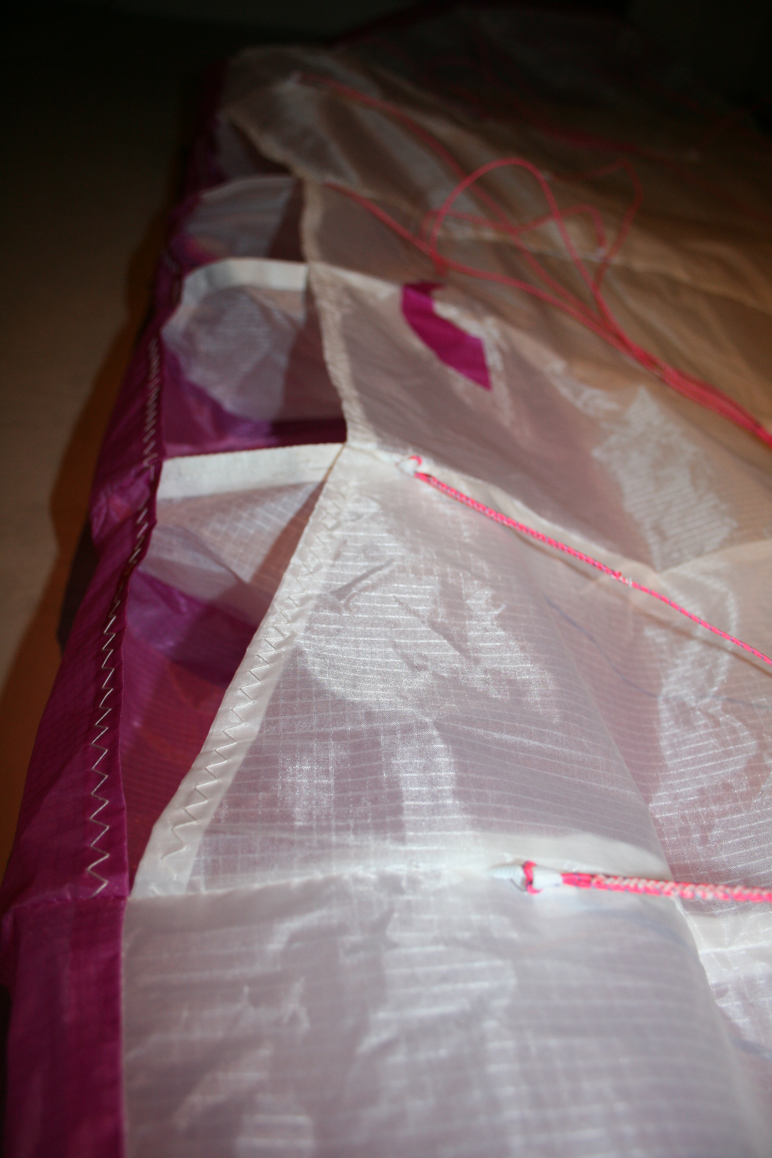 Voile de gonflage / Learning wing