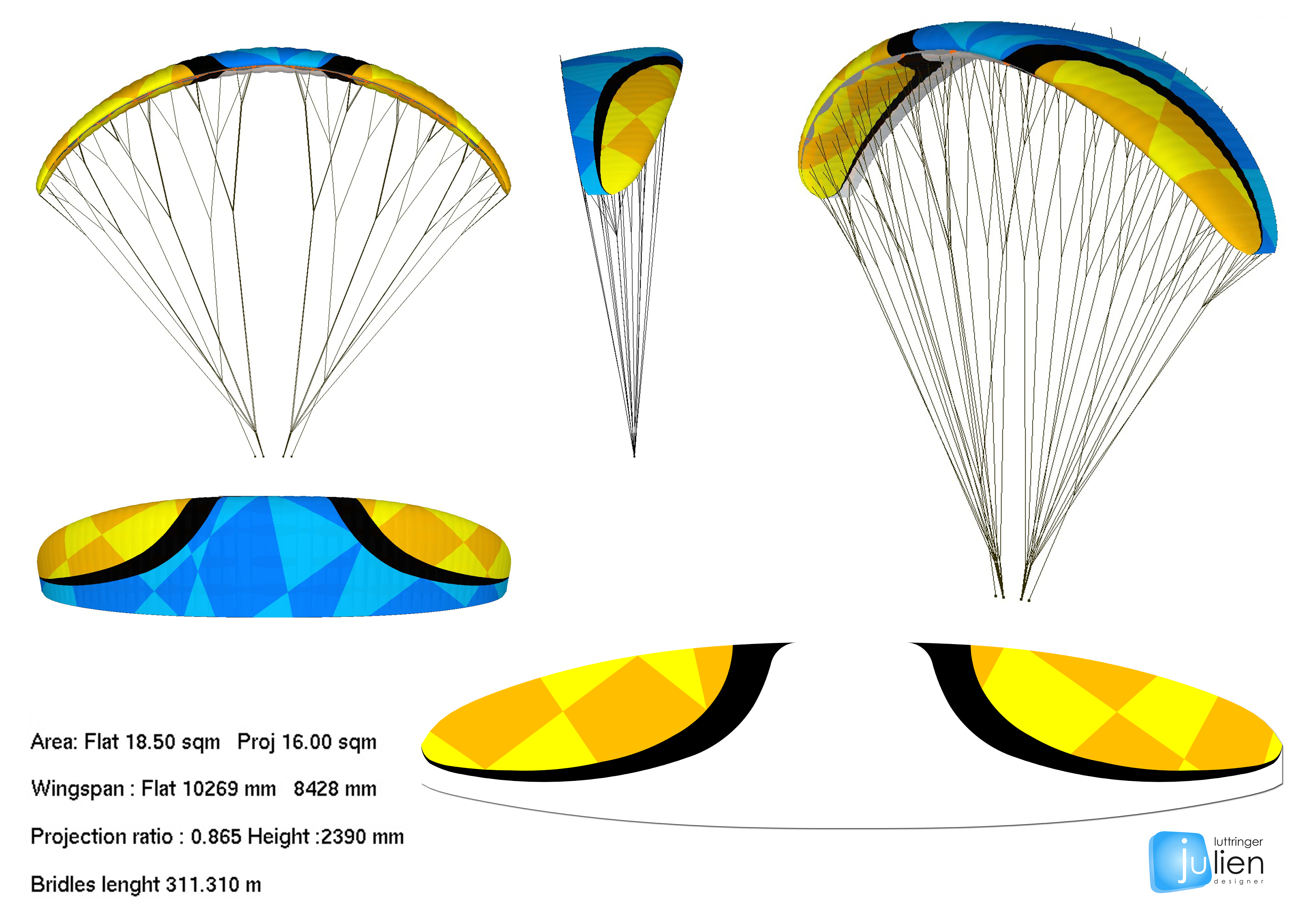 Voile acrobatique / Aerobatic glider