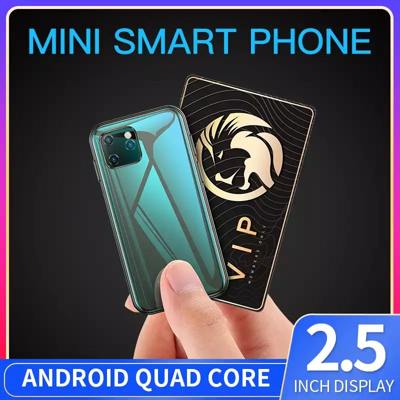 Thumbnail: 3G Mini Smart Android Phone SOYES XS11 WIFI GPS RAM 1GB ROM 8GB Quad C
