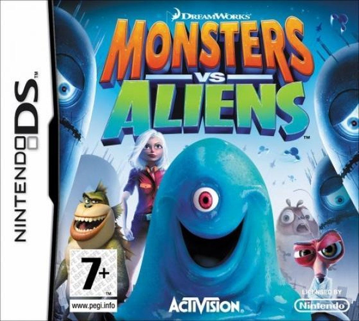Nintendo DS Monsters vs Aliens