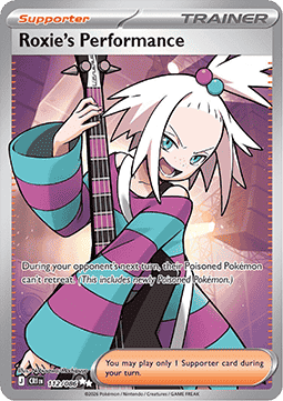 2026 Pokémon Roxie's Performance CRI #112 RAW
