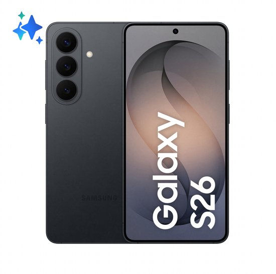 Nieuwe Samsung Galaxy S26 256GB Zwart