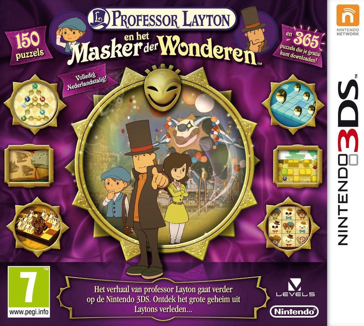 Nintendo 3DS Professor layton en het masker der wonderen