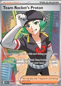 2025 Pokémon Team Rocket's Proton DRI #227 RAW