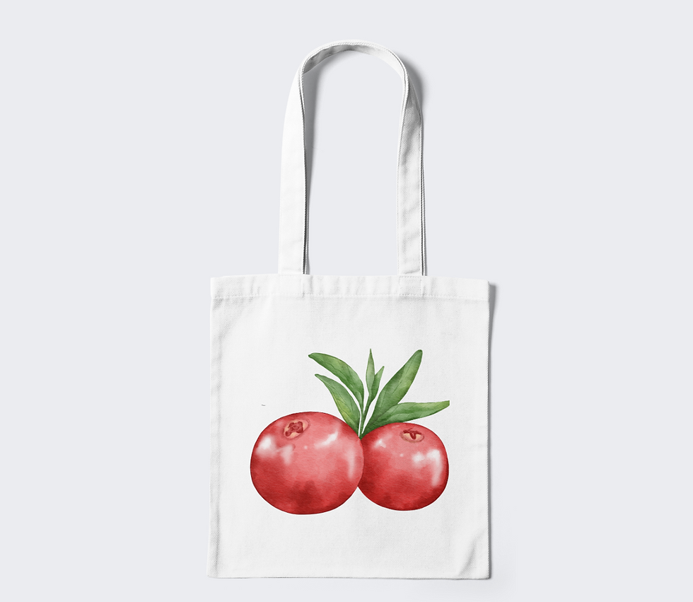 Cranberry Tote Bag