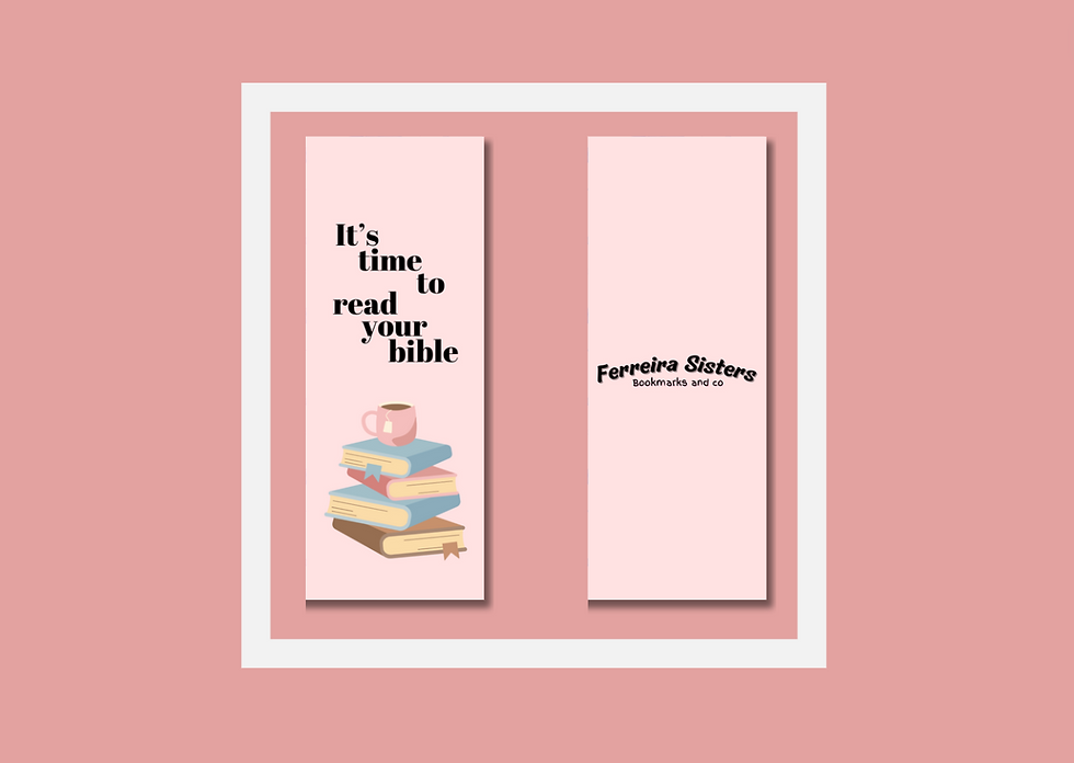 Thumbnail: It's Time to Read Your Bible Bookmark