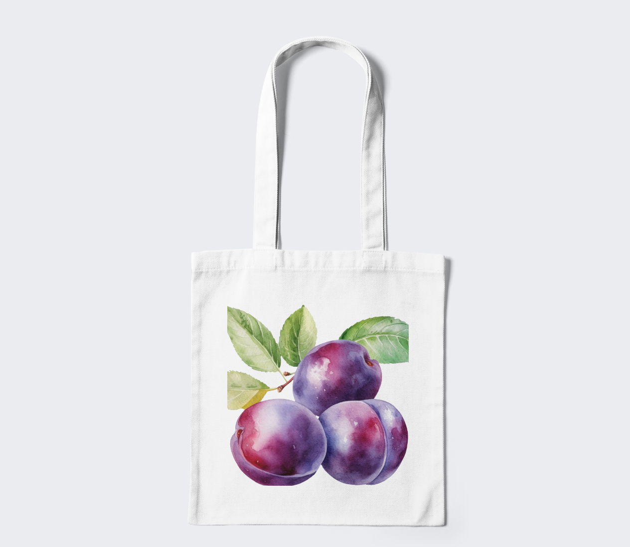 Plum Tote Bag