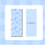 Thumbnail: Blue Coquettes Bookmark