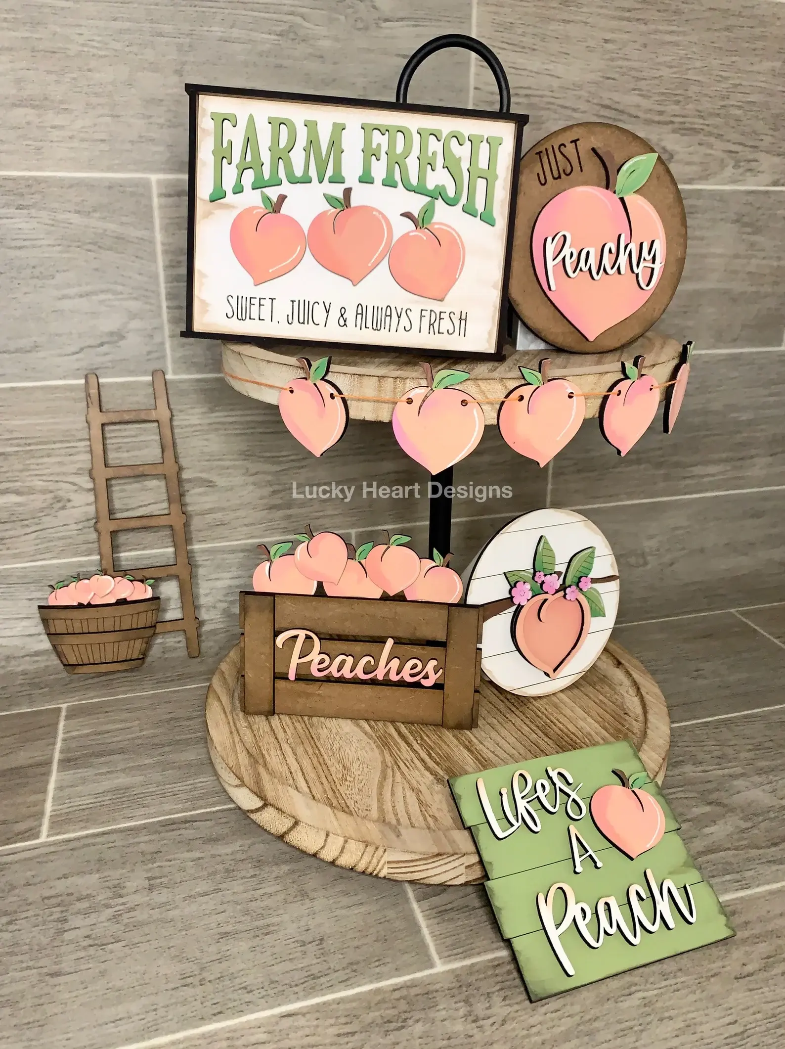 Peach Tray Kit