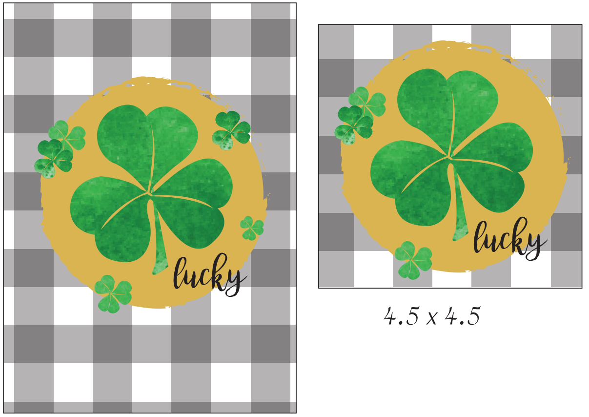 Buffalo Check Shamrocks