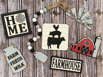 Painted Farmhouse Craft Kit