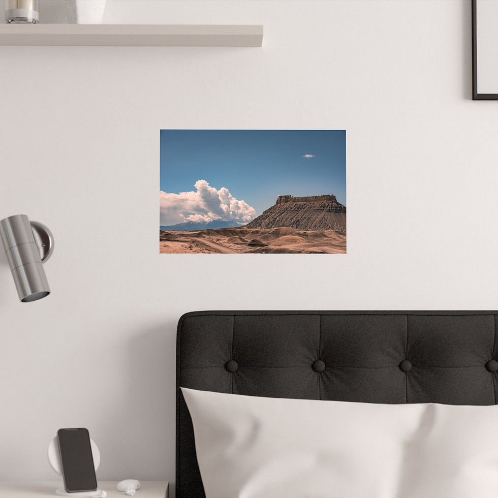 Thumbnail: Factory Butte fine art print