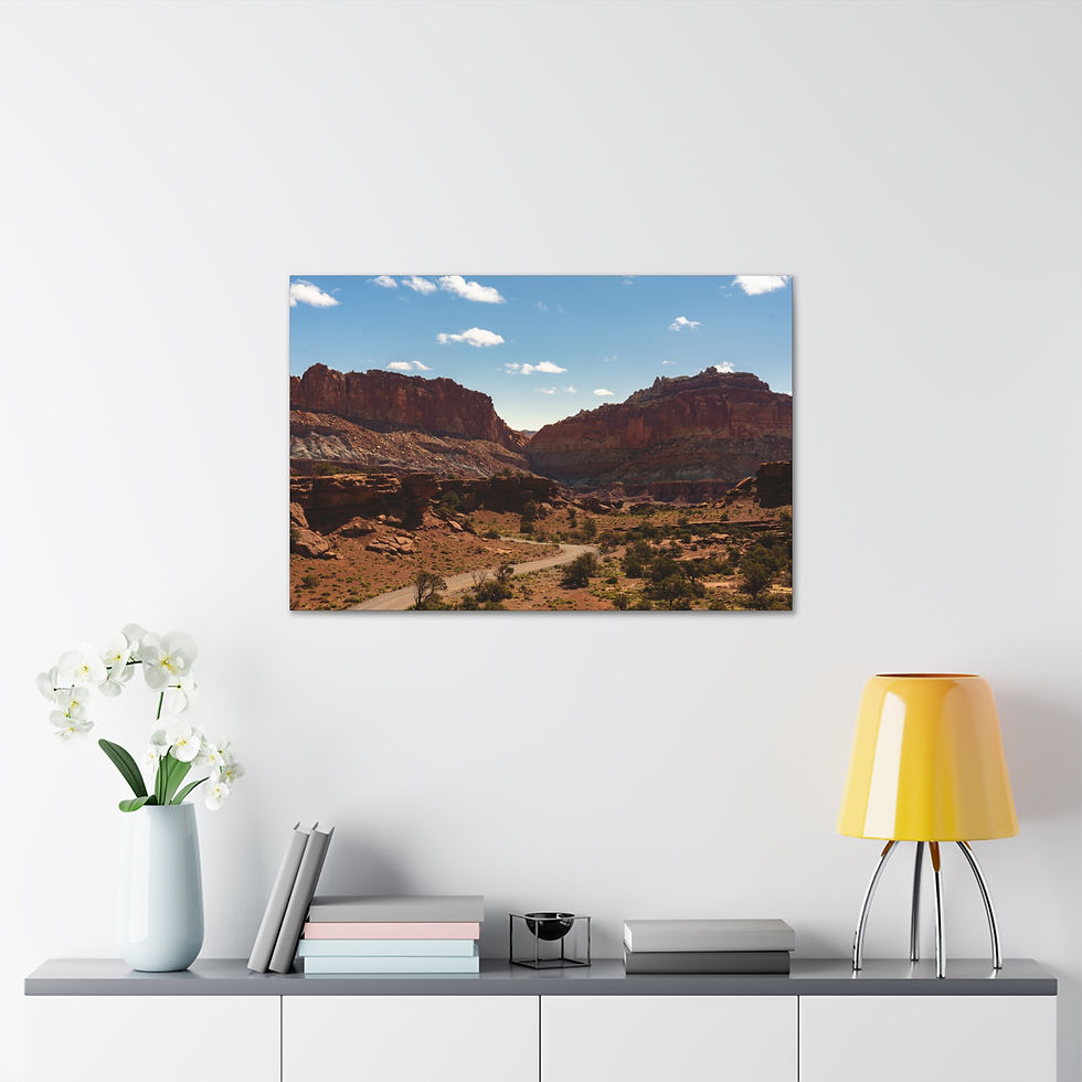 Miniatura: Capital Reef fine art canvas 