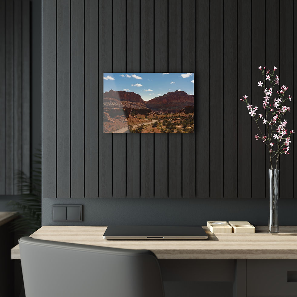 Miniatura: Capitol Reef Fine Art Acrylic Print