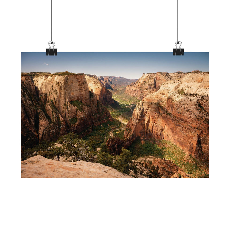 Miniatura: Zion fine art print