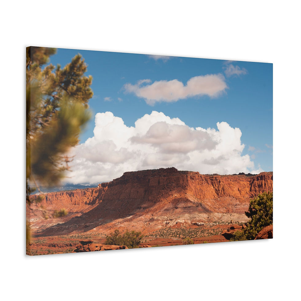 Miniatura: Capital Reef fine art canvas 