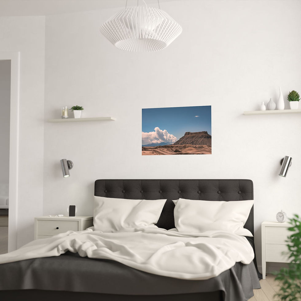 Thumbnail: Factory Butte fine art print