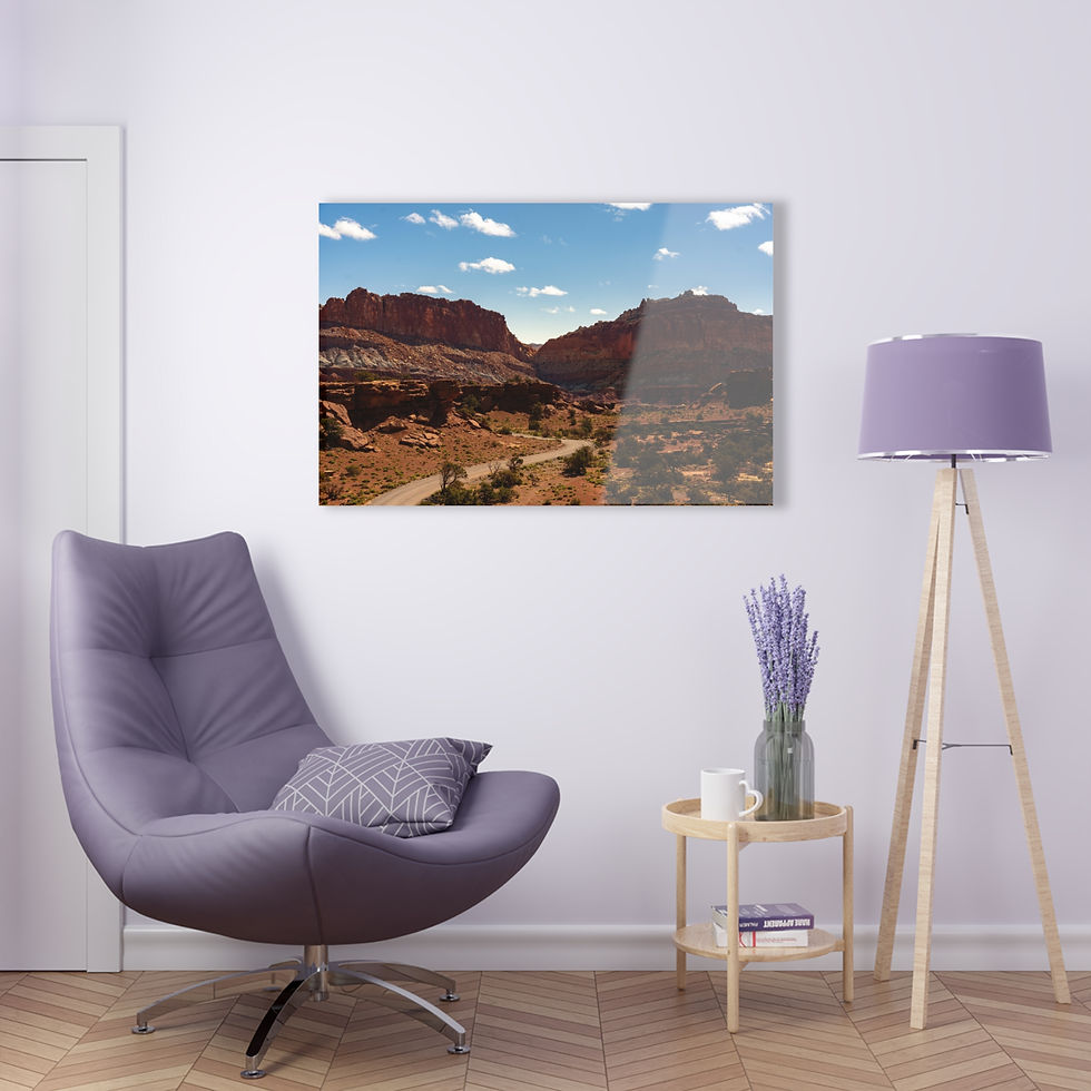 Miniatura: Capitol Reef Fine Art Acrylic Print