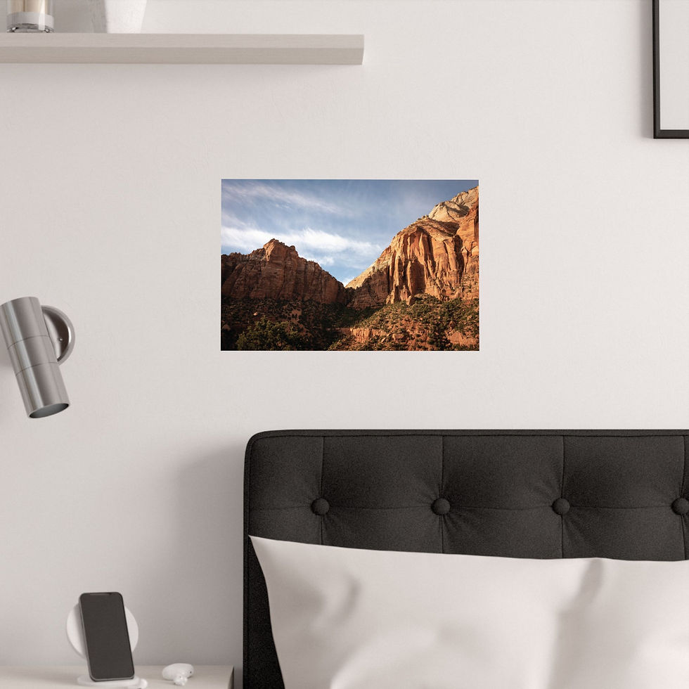 Miniatura: Zion fine art print